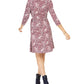Tommy Hilfiger Women's 3/4 Sleeve Above the Knee Dress White Multi Size X-Small