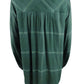 Style & Co Women's Plaid Pleated Top Green Size -Petite S