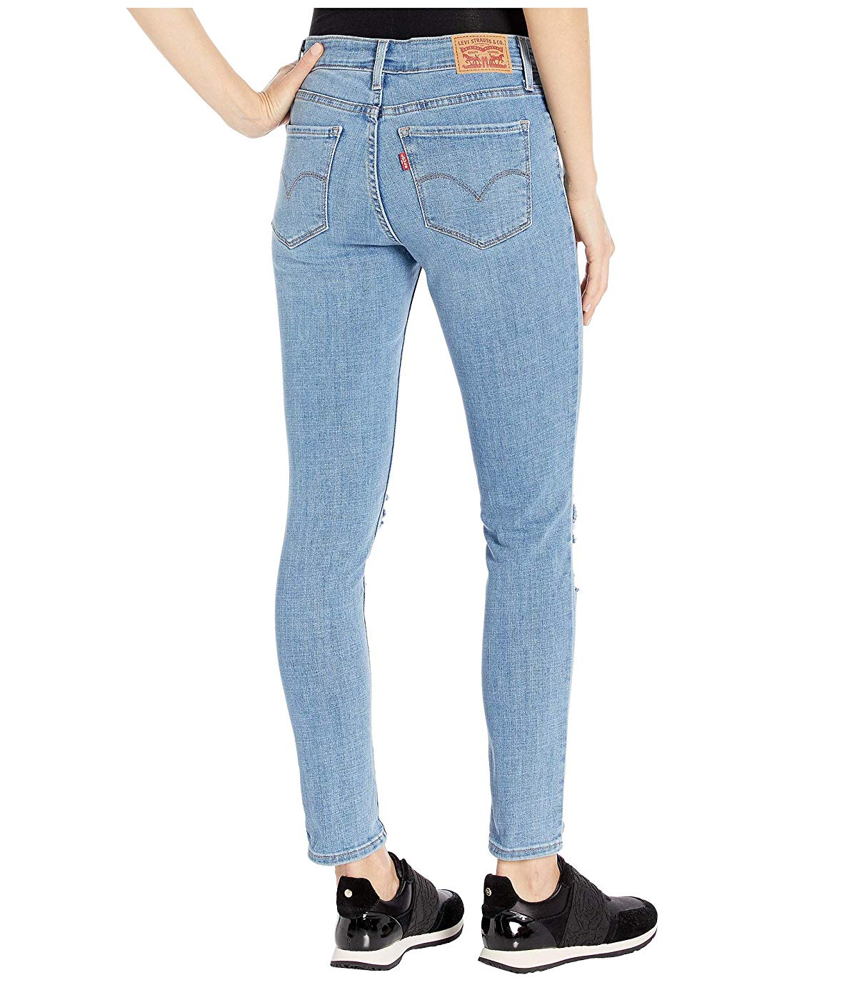 Levi's Women's 711 Skinny Ankle Jeans Blue Size 33