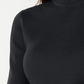 Karen Scott Women's Ribbed Long Sleeve Turtle Neck Sweater Black Size Petite X-Large