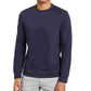 Alfani Men's Classic Fit Tipped Sweatshirt Blue Size Large