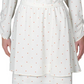 1.STATE Women's Moonlit Tie Waist Polka Dot Mini Dress White Size Medium