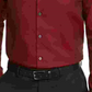 Alfani Men's Vince Collared Stretch Button Down Shirt Red Size Medium