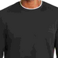 Alfani Men's Sweatshirt Tipped Crewneck Long Sleeve Black Size XX-Large