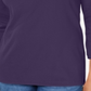 Karen Scott Women's Cotton Shawl Collar Button Top Purple Size X-Large