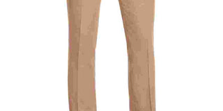 Alfani Men's Stretch Printed Classic Fit Stretch Pants Brown Size 38X32