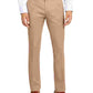 Alfani Men's Flat Front Classic Fit Stretch Pants Brown Size 38X30