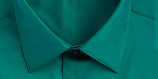 Alfani Men's Slim Fit Performance Stretch Easy Care Solid Dress Shirt Green Size M