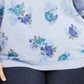 Karen Scott Women's Plus Printed Fleece Sweatshirt Blue Size 0X