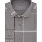 Calvin Klein Men’s Extra Slim Fit Performance Stretch Temperature Regulation Plaid Dress Shirts Sleeve Pink Size 34-35