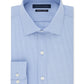 Tommy Hilfiger Men's Collared Athletic Fit Dress Shirt Blue Size 16X34X35