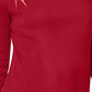 Charter Club Women's Pima Cotton Boat Neck Button Shoulder Top Red Size X-Small