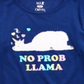 Max & Olivia Little & Big Girl's Llama Print Pajama Top Blue Size Medium
