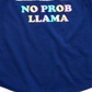Max & Olivia Little & Big Girl's Llama Print Pajama Top Blue Size Medium