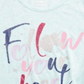 Max & Olivia Little & Big Girl's Heart Print Pajama Top Blue Size 10/12