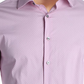Alfani Men's Printed Slim Fit Button Down Shirt Pink/White  Size -XL 17-17/5