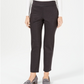 Charter Club Women's Printed Pull on Pants Maroon Combo Size 18