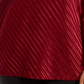 Alfani Women's Plus V Neck Ribbed Blouse Red Size 0X