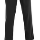 Bar III Women's Pleated Zippered Straight Leg Wear To Work Pants Black Size 8