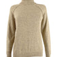 Karen Scott Women's Cotton Turtleneck Sweater Brown Size Petite Small