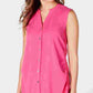 Style & Co Women's Sleeveless Blouse Pink Size Medium