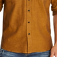 American Rag Men's Cotton Herringbone Button Down Shirt Yellow Size Large
