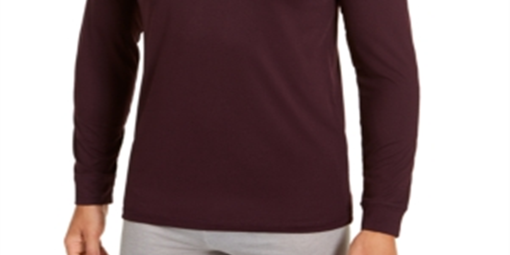 32 Degrees Men's Fitness Work Out T-Shirt Wine Size XX-Large