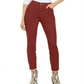 INC International Concepts Women's Essentials Curvy Fit Skinny Jeans Red Size 16