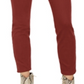 INC International Concepts Women's Essentials Curvy Fit Skinny Jeans Red Size 16