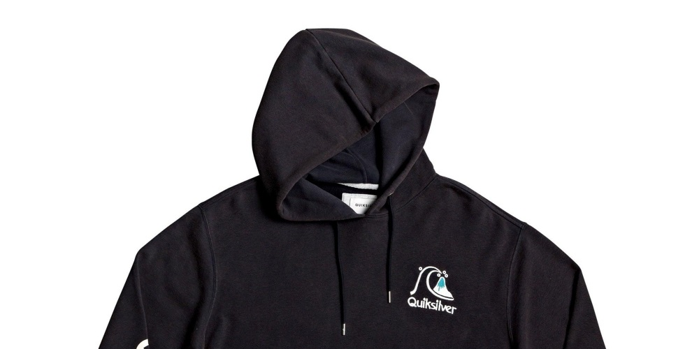 Quiksilver Men's Men's Sweet As Slab Hoodie Black Size XX-Large