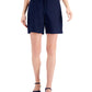 Charter Club Women's Pull On Shorts Blue Size X-Large