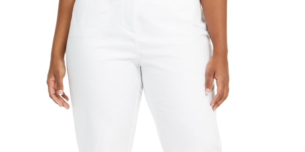 Karen Scott Women's Capri Pants White Size Petite Small