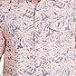 Tommy Bahama Men's Sun Coral Fronds Classic Fit Tropical Print Chambray Camp Shirt White Size XX-Large