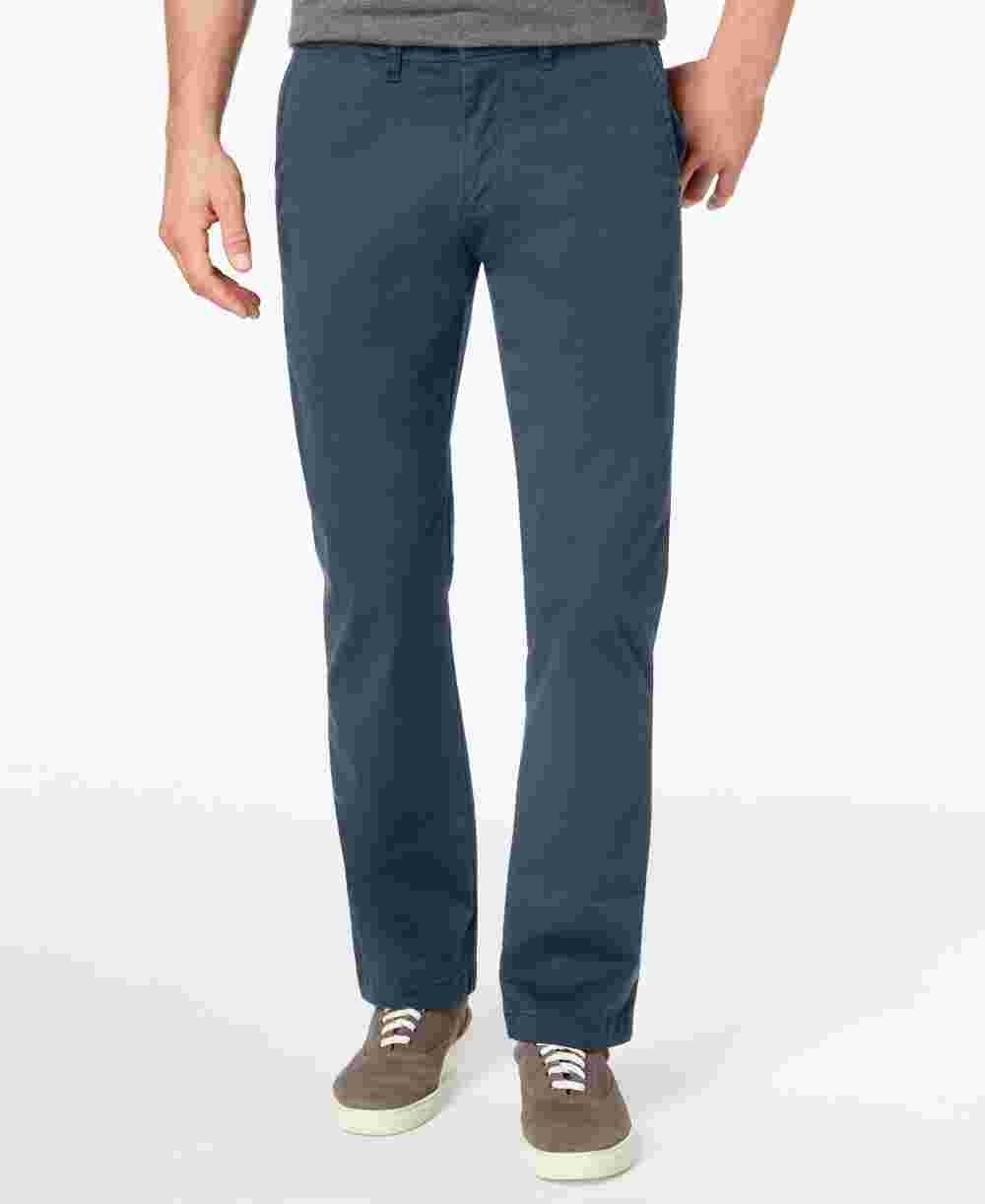 Tommy Hilfiger Men's Custom Fit Chino Pants Blue Size 40X32