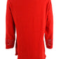 Charter Club Women's Crochet Inset Top Red Size Small