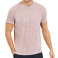 Sun + Stone Men's Heathered Pocket T-Shirt Red Size Small