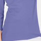 Karen Scott Women's Petite Cotton Scoop-Neck Top Purple Size PM