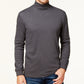 Club Room Men's Solid Mock-Neck Shirt Dark Gray Size XX-Large