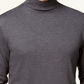 Club Room Men's Solid Mock-Neck Shirt Dark Gray Size XX-Large