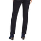 Style & Co Women's Straight-Leg Bling Pocket Jeans Dark Blue Size 10