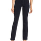 Style & Co Women's Petite Tummy-Control Mid-Rise Bootcut Jeans Dark Blue Size 24X4.5