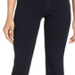 Style & Co Women's Petite Tummy-Control Mid-Rise Bootcut Jeans Dark Blue Size 24X4.5