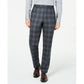Ralph Lauren Lauren Men's Ultra Flex Plaid Dress Pants Charcoal Size 32X32
