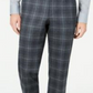 Ralph Lauren Lauren Men's Ultra Flex Plaid Dress Pants Charcoal Size 32X32