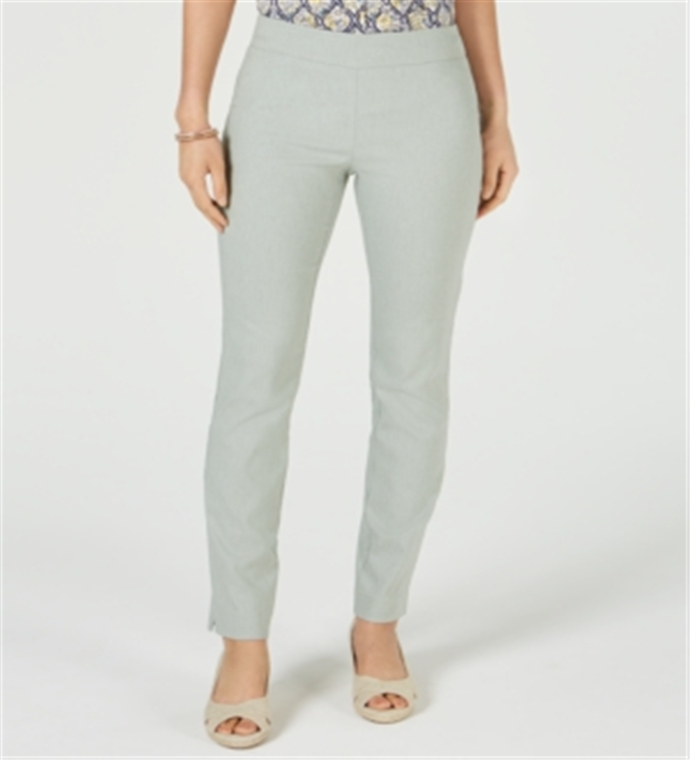 Charter Club Women's Cambridge Tummy Control Pants Green Size 6