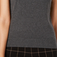 Charter Club Women's Sleeveless Crew-Neck Sweater Dark Gray Size X-Small