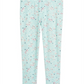 Epic Threads Toddler Girl's Floral Print Leggings Blue Size 3T