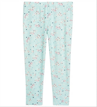 Epic Threads Toddler Girl's Floral Print Leggings Blue Size 3T
