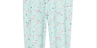 Epic Threads Toddler Girl's Floral Print Leggings Blue Size 3T