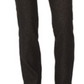 Charter Club Women's Printed Stretch Casual Pants Black Size  18